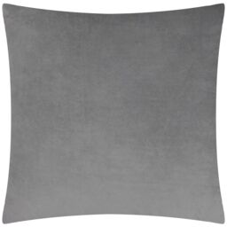 Wylder Croft Twill Woven Cushion in Grey - Size: 50 cm x 50 cm - thumbnail 3