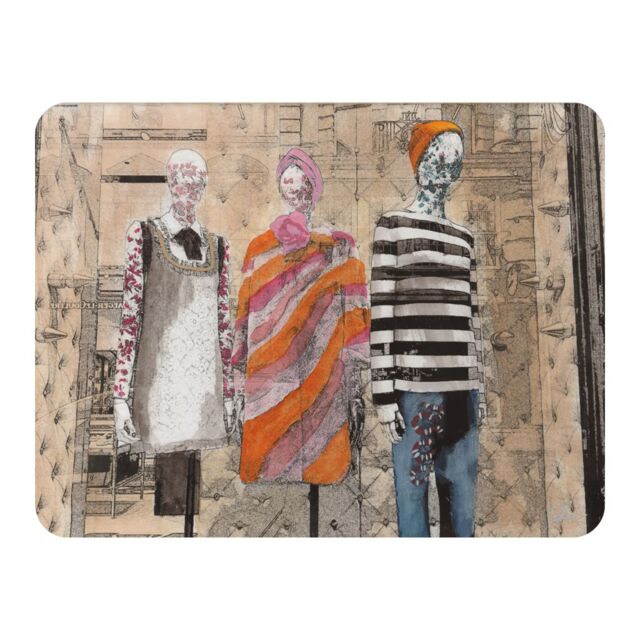 Benjamin Tate Design Shopping The Look Blanket in Natural - Size: 120 cm x 150 cm - image 1