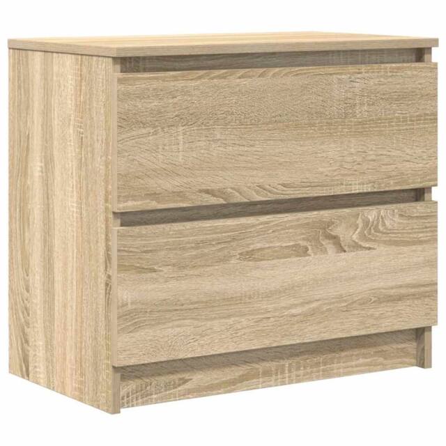 Berkfield Home TV Cabinet Sonoma Oak 60x35x54 cm Engineered Wood in Light Tan - Size: 60 x 35 x 54 cm - image 1