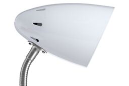 Orsina Gloss Desk Lamp, Adjustable Living Room Desk Lamp, Minimalistic Desk Lamp for Reading & Writing in White - thumbnail 5