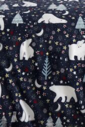 Fusion 'Starry Night' Cosy Fleece Duvet Cover Set in Blue - Size: Single - thumbnail 4