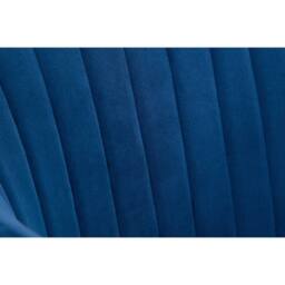 Cheshire Executive Ardmore Velvet Swivel Office Chair in Blue & Chrome - thumbnail 5
