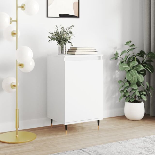 Berkfield Home Sideboard White 40x35x70 cm Engineered Wood - Size: 40 x 35 x 70 cm - image 1