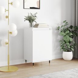Berkfield Home Sideboard White 40x35x70 cm Engineered Wood - Size: 40 x 35 x 70 cm - thumbnail 1