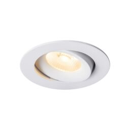 Nordlux Modern Indoor Downlight White Aluminium Intergrated LED Bathroom Safe - Mains Powered, IP44 - thumbnail 4