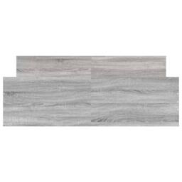 Berkfield Home Durable Bed Frame with Headboard & Footboard Grey Sonoma 150x20 - Size: King - thumbnail 5