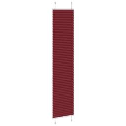 Berkfield Home Pleated Blind Bordeaux Red 45x200 cm Fabric Width 44.4 cm Polyester - thumbnail 4