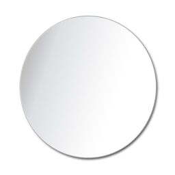 Home Garden Direct Levico Frameless Round Wall Mirror 70x70cm in Clear - Size: 70x70 cm - thumbnail 4