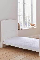 Martex Baby 'Anti-Allergy Quilted' Mattress Protector Cotbed in White - Size: Cot Bed - thumbnail 1
