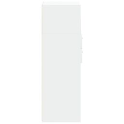 Berkfield Home Highboard White 40x42.5x124 cm Engineered Wood - thumbnail 5