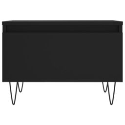 Berkfield Home Coffee Tables 2 pcs Black 50x46x35 cm Engineered Wood - Size: 50 x 46 x 35 cm - thumbnail 6