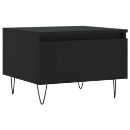 Berkfield Home Coffee Tables 2 pcs Black 50x46x35 cm Engineered Wood - Size: 50 x 46 x 35 cm - thumbnail 5