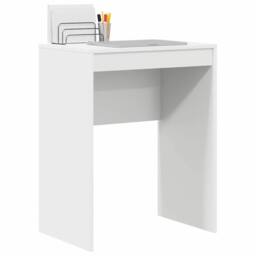 Berkfield Home Minimalist Writing Desk White Particle board 60 x 40 x 76 cm - thumbnail 3