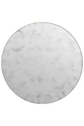 "MirrorOutlet Round Circular Antiqued Mirror with Polished Edge 31"" X 31"" (80x80CM) in Silver - Size: 1 Pack" - thumbnail 3