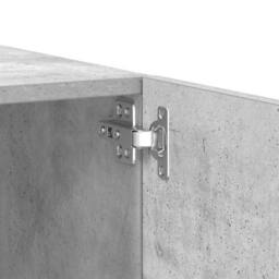 Berkfield Home TV Cabinet Concrete Grey 100x35x40 cm Engineered Wood - Size: 100 x 35 x 40 cm - thumbnail 9