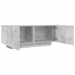 Berkfield Home TV Cabinet Concrete Grey 100x35x40 cm Engineered Wood - Size: 100 x 35 x 40 cm - thumbnail 7