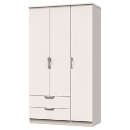Ready Assembled 2 U Holborn Triple Wardrobe with 2 Drawers (Ready Assembled) in Taupe - thumbnail 3