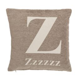 Orsina Zzzzzz Words Cushion in Natural - thumbnail 4