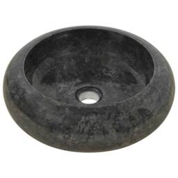 Berkfield Home Sink 40x12 cm Marble Black - thumbnail 4