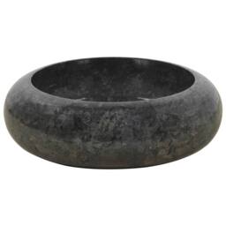 Berkfield Home Sink 40x12 cm Marble Black - thumbnail 3