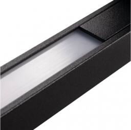 Kanlux 38894 Yalte IP54 8w LED 90cm Linear Wall Light in 4000k (Cool White) in a Black Finish - thumbnail 5