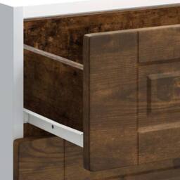 Berkfield Home Kitchen Base Cabinet Porto Smoked Oak Engineered Wood in Brown - thumbnail 9