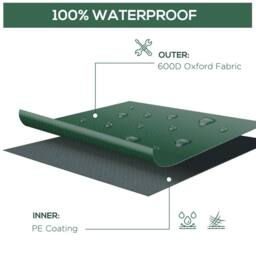 STILVORA Garden Furniture Cover in Green - thumbnail 5
