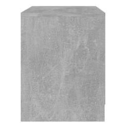 Berkfield Home Bedside Cabinet Concrete Grey 45x34.5x44.5 cm Engineered Wood - thumbnail 5