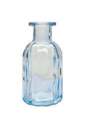 KDMD Blue Flora Bottle Glass Vase 13.7cm 6 Pack - thumbnail 2