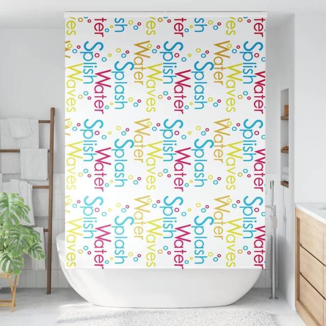 Berkfield Home Shower Roller Blind with Cassette 150x240 cm Fabric Width 146 cm in White - image 1