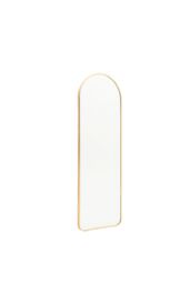 Living and Home 40cm W x 120cm H Gold Arch Wall-Mounted Full Length Mirror - Size: 40 cm W x 120 cm H - thumbnail 2
