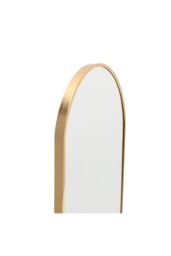 Living and Home 40cm W x 120cm H Gold Arch Wall-Mounted Full Length Mirror - Size: 40 cm W x 120 cm H - thumbnail 5