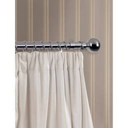 Woodside Curtain Rings (Pack of 6) in Silver