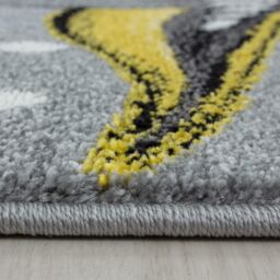 Bravich LTD Polkadots Unicorn Rug - Kids in Yellow - Size: 120 cm x 170 cm - thumbnail 5