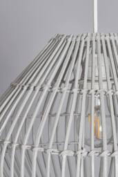 BHS Lighting Bobbin Easy Fit Light Shade, Grey - thumbnail 3