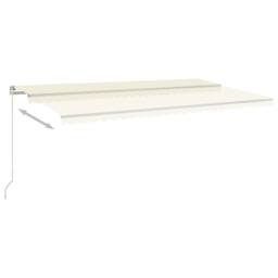 Berkfield Home Manual Retractable Awning 600x350 cm Cream - thumbnail 3