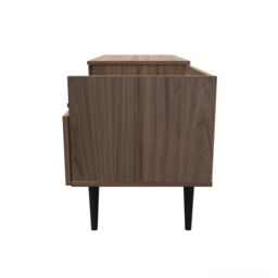 Ready Assembled 2 U Fuji TV Console Unit (Ready Assembled) in Walnut - thumbnail 2