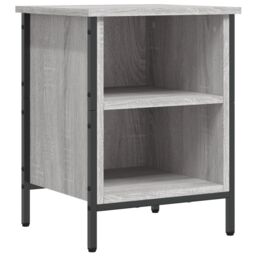 Berkfield Home Shoe Cabinet Grey Sonoma 38x35x50 cm Engineered Wood - Size: 38 x 35 x 50 cm - thumbnail 2