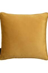 Laurence Llewelyn-Bowen 'Diva Embroidery' Velvet Filled Cushion in Yellow - Size: 43 cm x 43 cm - thumbnail 3