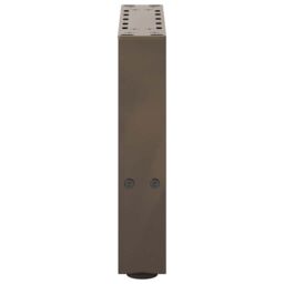 Berkfield Home Coffee Table Legs Natural Steel 2 pcs 30x(30-31) cm Steel in Grey - thumbnail 6