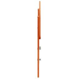 Berkfield Home Headboard Wax Brown 100 cm Solid Wood Pine in Orange - thumbnail 5