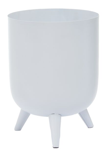 Orsina Classic & Timeless Design Vase, Iron Constructed Flower Vase, Easy To Maintain Vase For Flowers in White - image 1