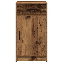 Berkfield Home Sideboard Old Wood 40x41x75 cm Engineered Wood in Brown - Size: 40 x 41 x 75 cm - thumbnail 7