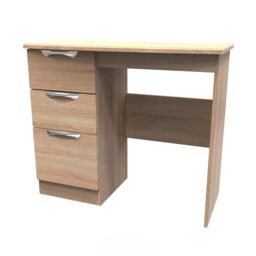 Ready Assembled 2 U Holborn 3 Drawer Vanity (Ready Assembled) in Light Oak - thumbnail 3