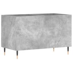 Berkfield Home Record Cabinet Concrete Grey 74.5x38x48 cm Engineered Wood - thumbnail 6