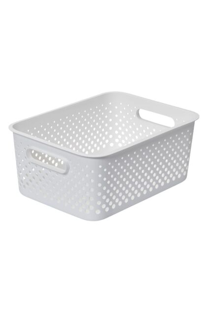 SmartStore Essence Large Sea Salt 'Storage Tray Basket', 11.4L in White - image 1