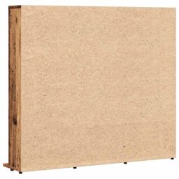 Berkfield Home CD Cabinet Old Wood 100x23x89.5 cm Engineered Wood in Brown - thumbnail 6