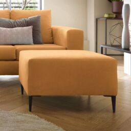 Abakus Direct Capri Reversible Corner Sofa in Saffron in Tangerine - thumbnail 3
