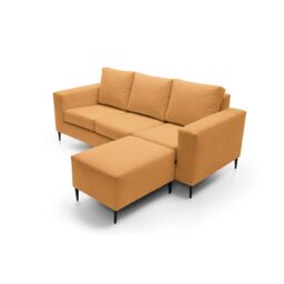 Abakus Direct Capri Reversible Corner Sofa in Saffron in Tangerine - thumbnail 6