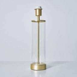 ValueLights Balan Tube Table Lamp Base in Metallic Gold - thumbnail 2